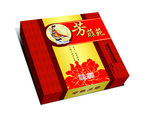 芳菲苑月饼礼盒平面展开图