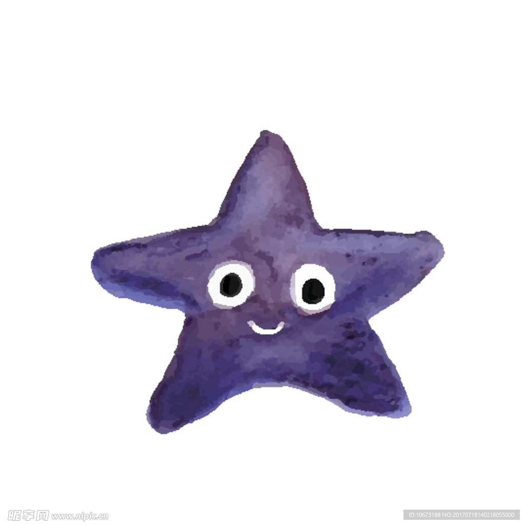 卡通海星