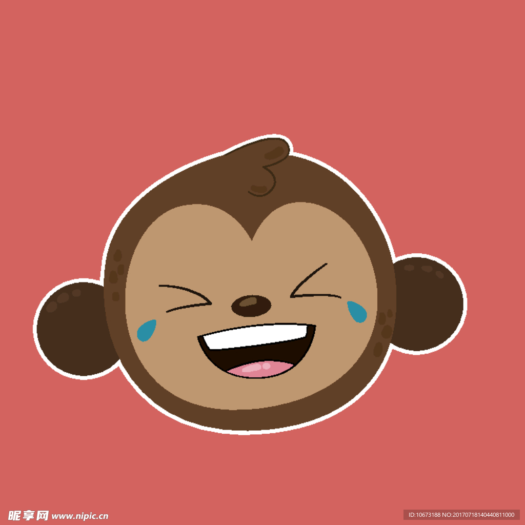 卡通猴子
