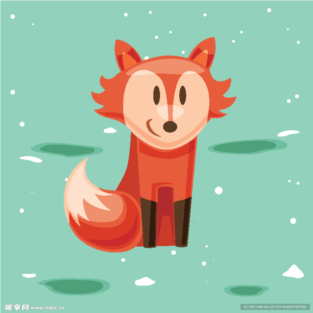 卡通狐狸
