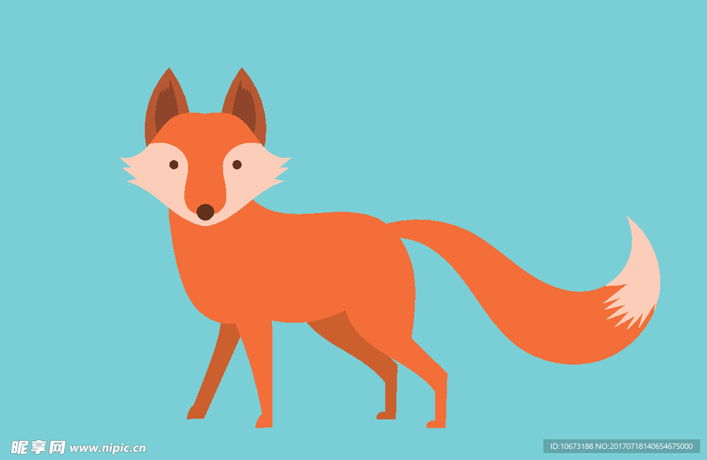 卡通狐狸