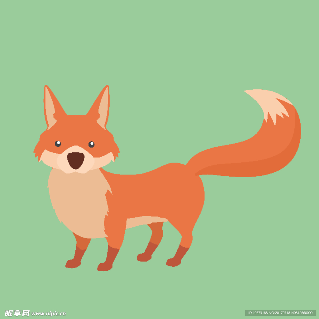 卡通狐狸