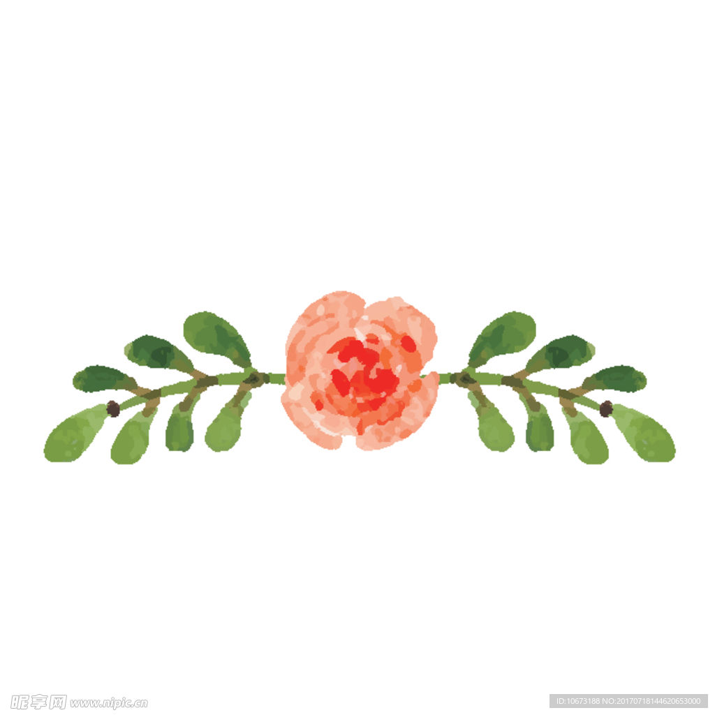 卡通花