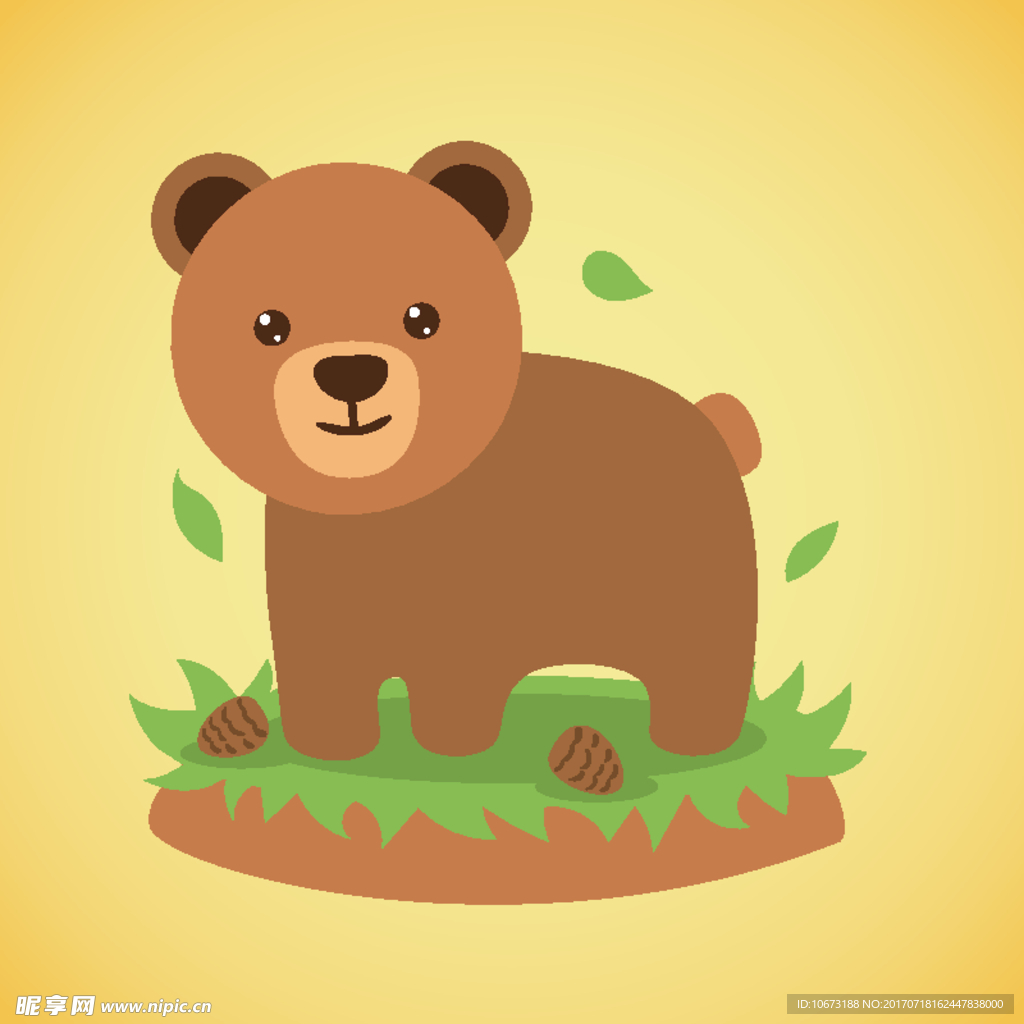 卡通熊
