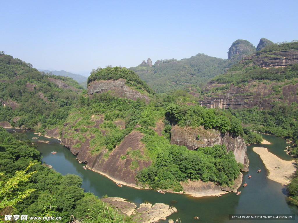 武夷山天游峰风光摄影