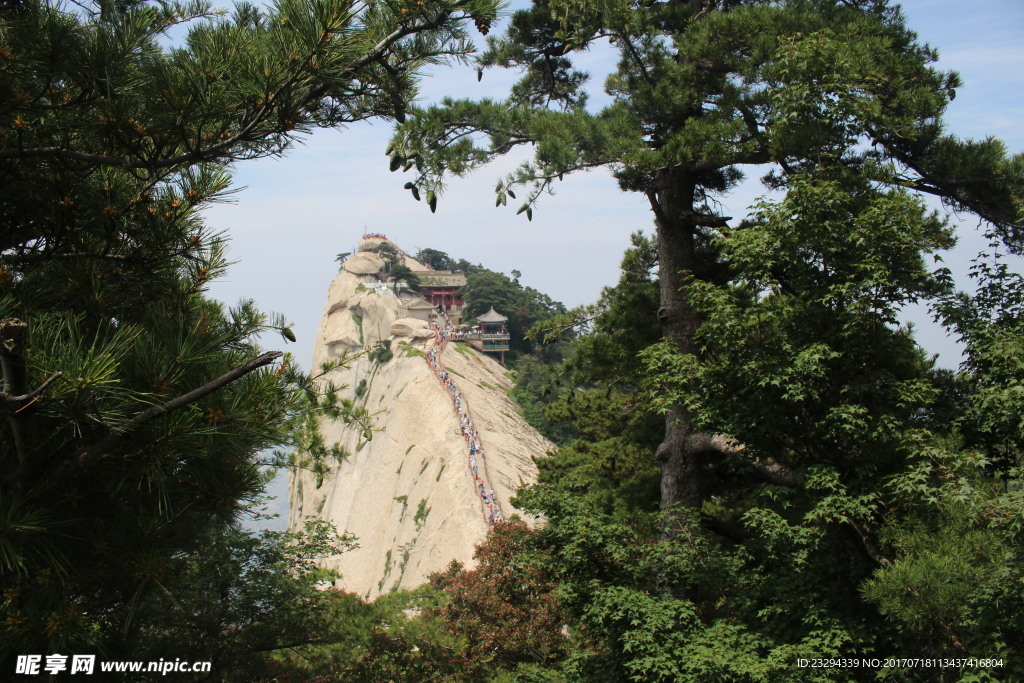 华山西峰