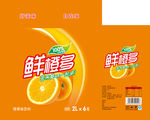 橙味饮料（平面图）