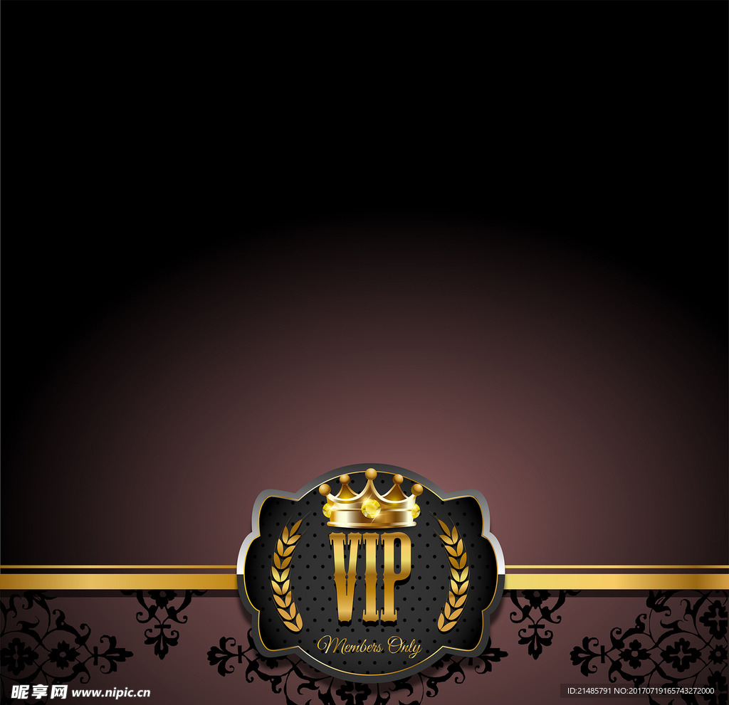 VIP背景矢量图片