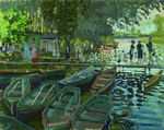 莫奈油画 印象派油画 装饰画