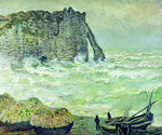 莫奈油画 印象派油画 装饰画