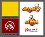 粮全其美小熊人物logo