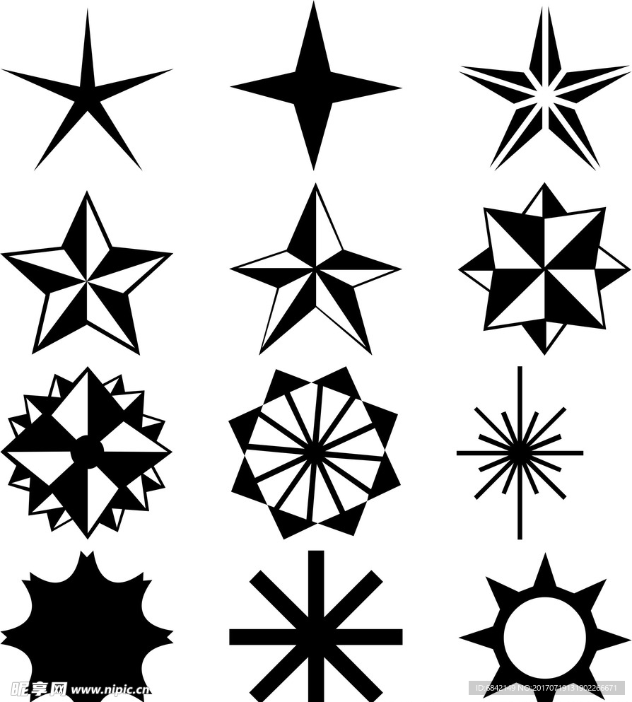 星形图