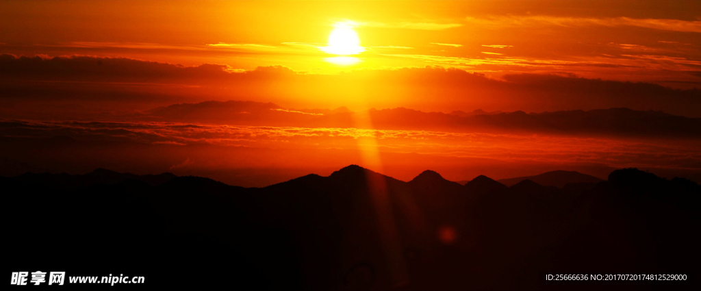 太阳下山