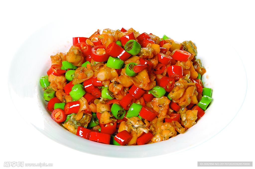 美食小炒牛蛙