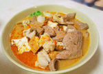 豆腐炖猪肝