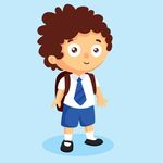 卡通学生