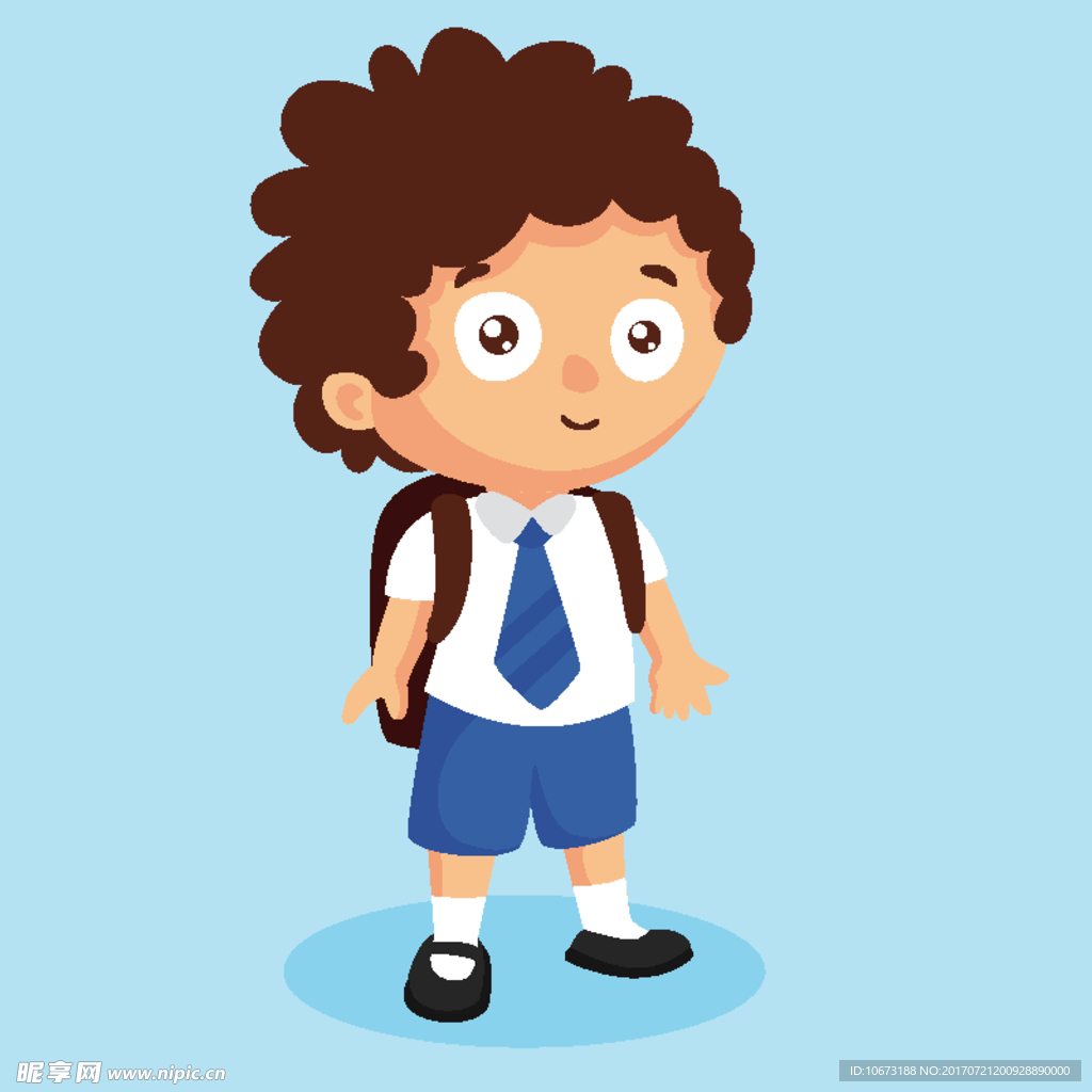 卡通学生
