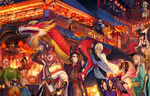 阴阳师舞龙大图