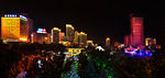 广场夜景风光