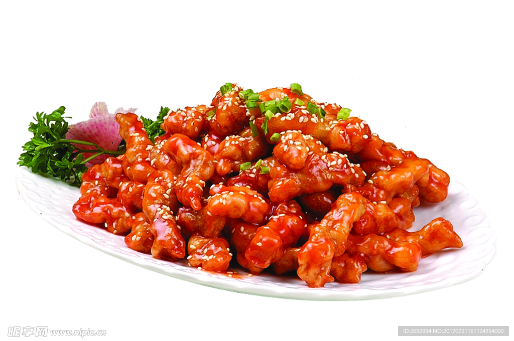 美食糖醋里肌