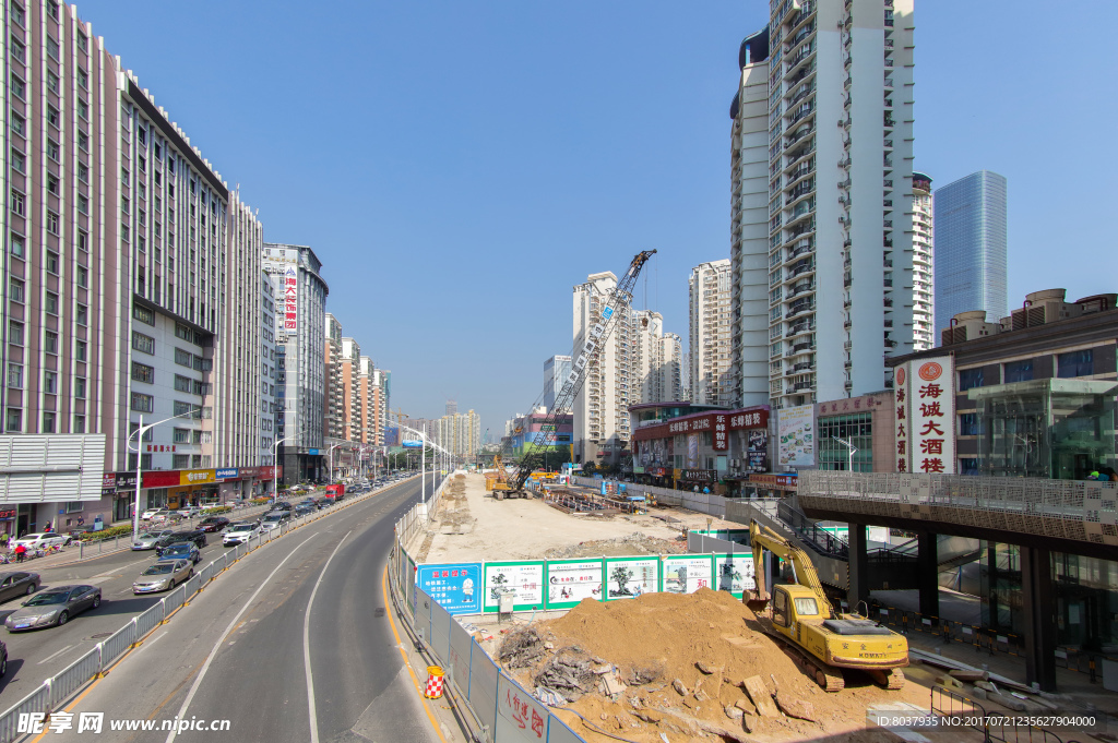 深圳施工现场