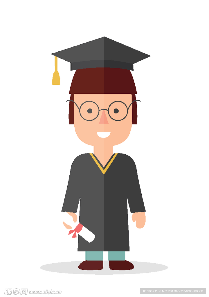 卡通学生