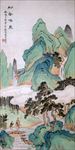 山水水墨画