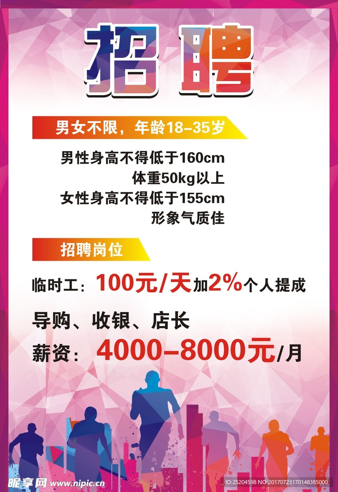 招聘海报