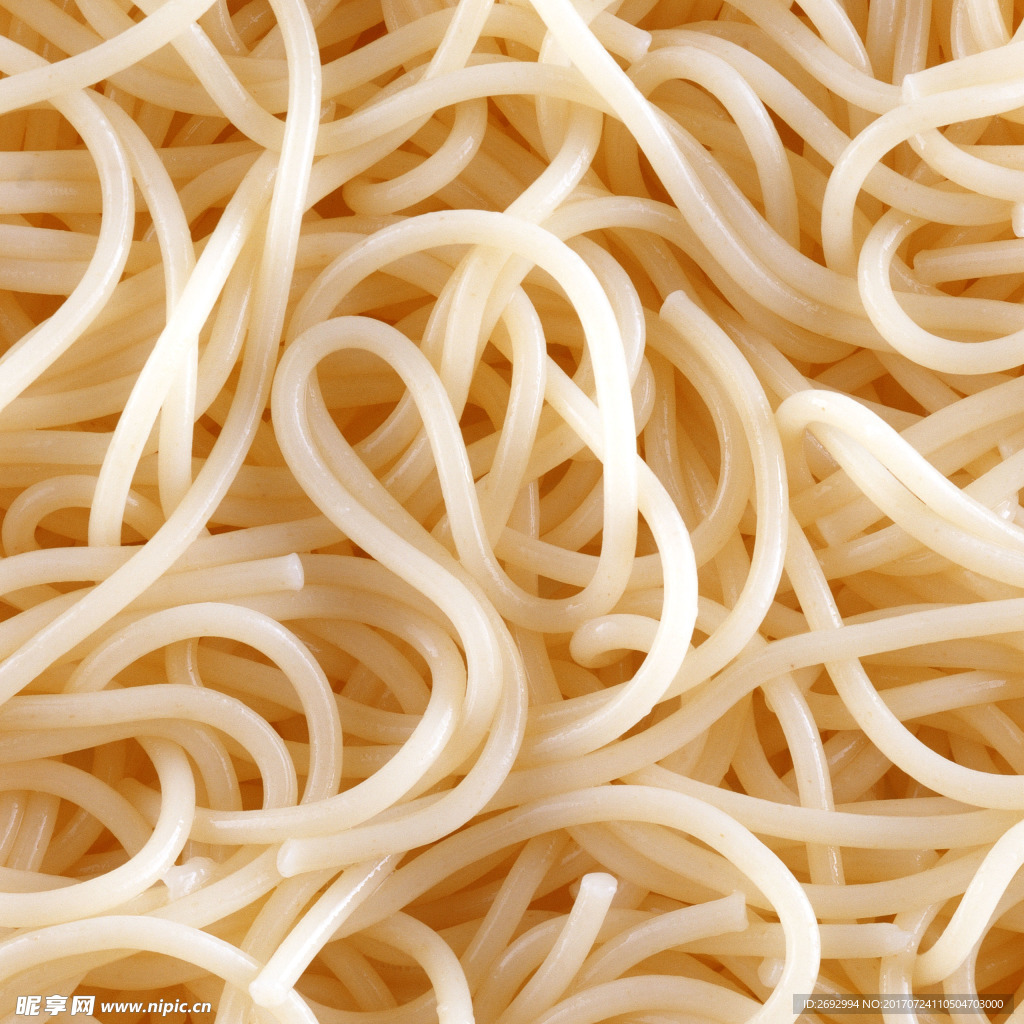 细滑的米粉特写