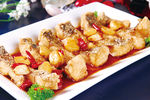 香味蒸鱼块