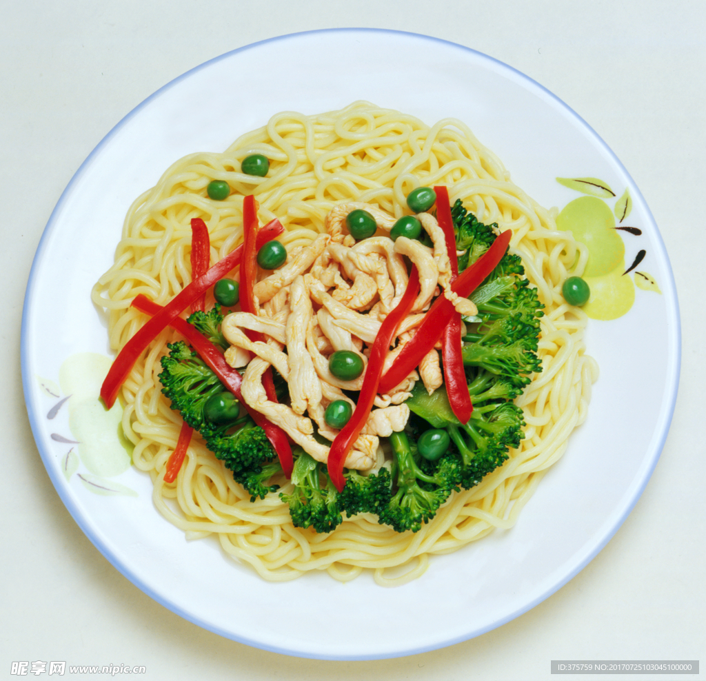 鸡丝凉面
