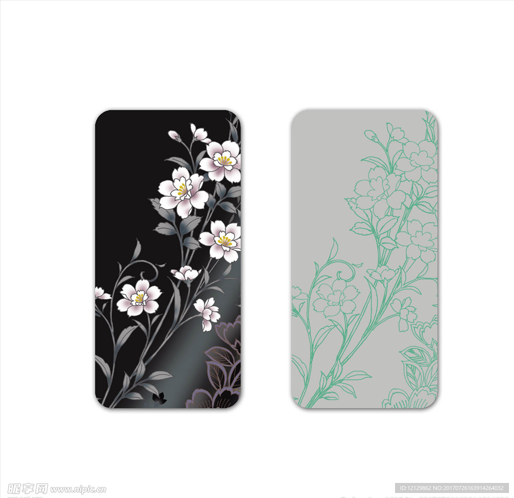 花手机壳图案