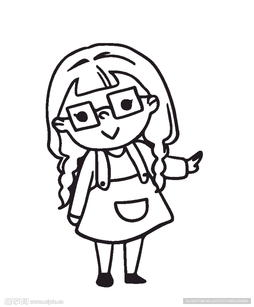 小女孩