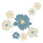 菊花矢量图插画