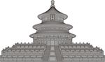 天坛矢量图