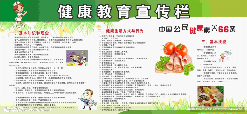 健康宣传栏