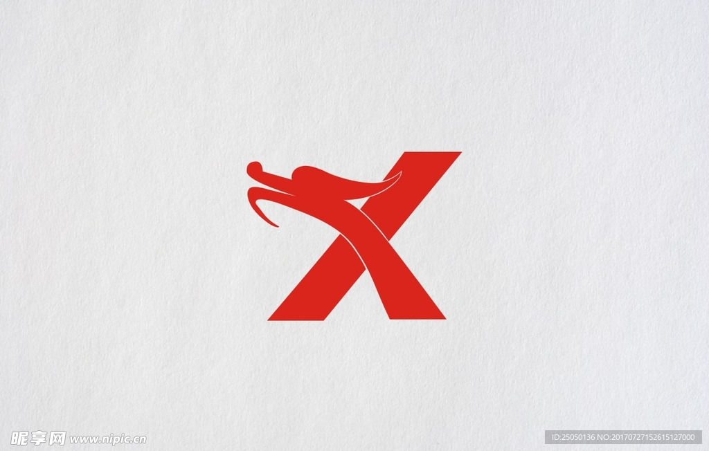 X+龙logo