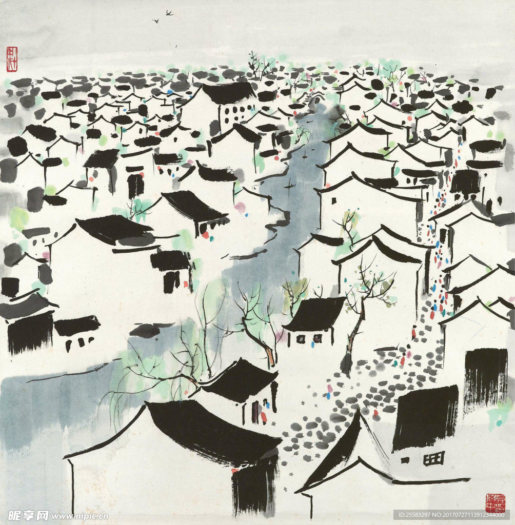 水墨江南
