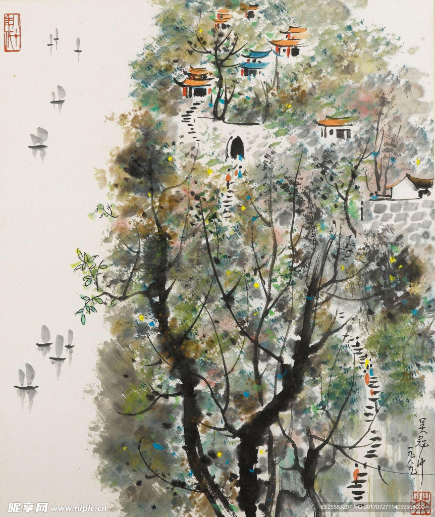 水墨江南