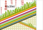 城市建筑剪影