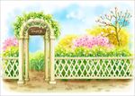 手绘花园