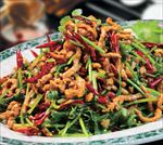 香辣肉丝