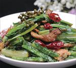 鲜蘑油麦菜