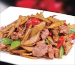 杏鲍菇炒肉