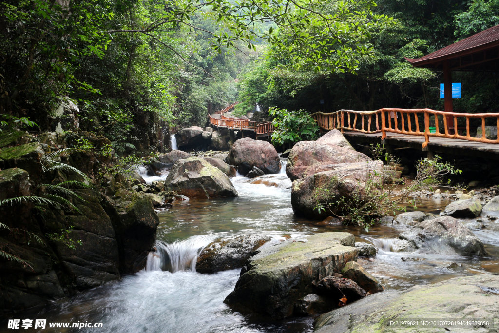 白水寨 溪流