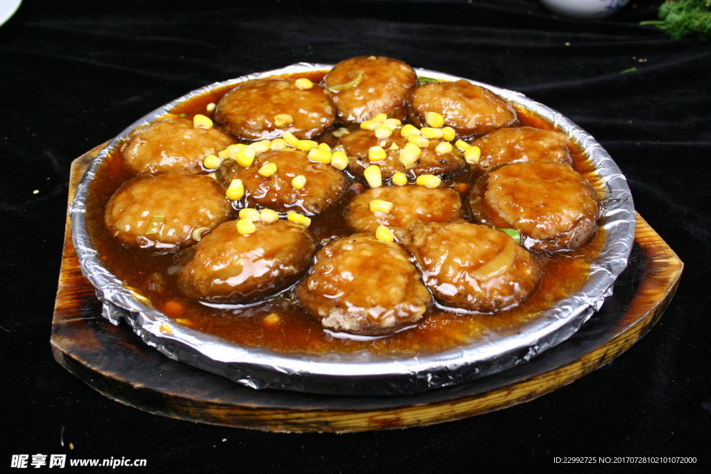 铁板香菇图片