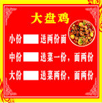 价目表