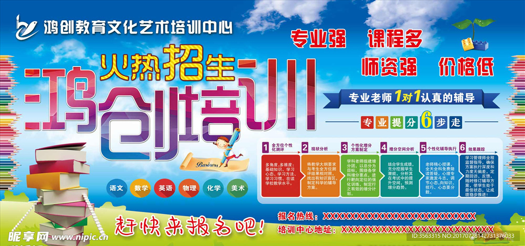 培训展板