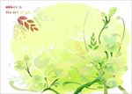 植物水彩画