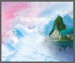 冰雪奇缘背景